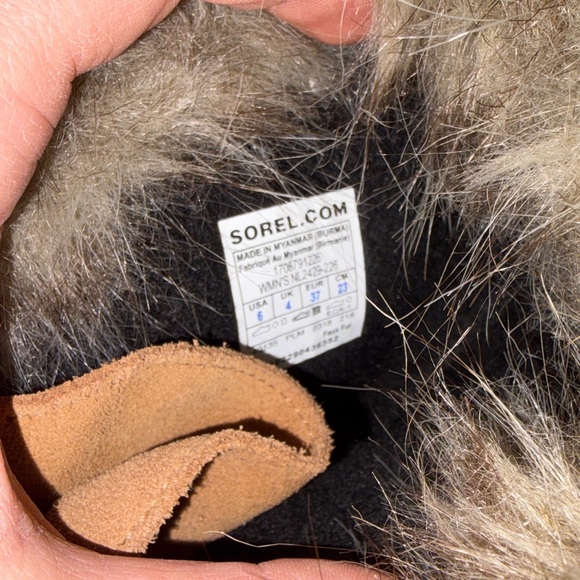 Sorel Joan of Artic boots Sz 6 like new - Picture 8 of 10